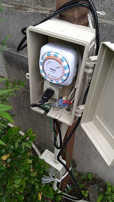 ポンプ用電源ボックス